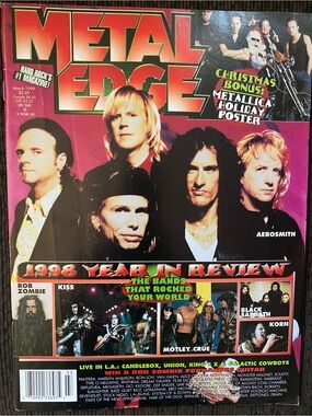 Metal Edge Magazine 1998 Year In Review